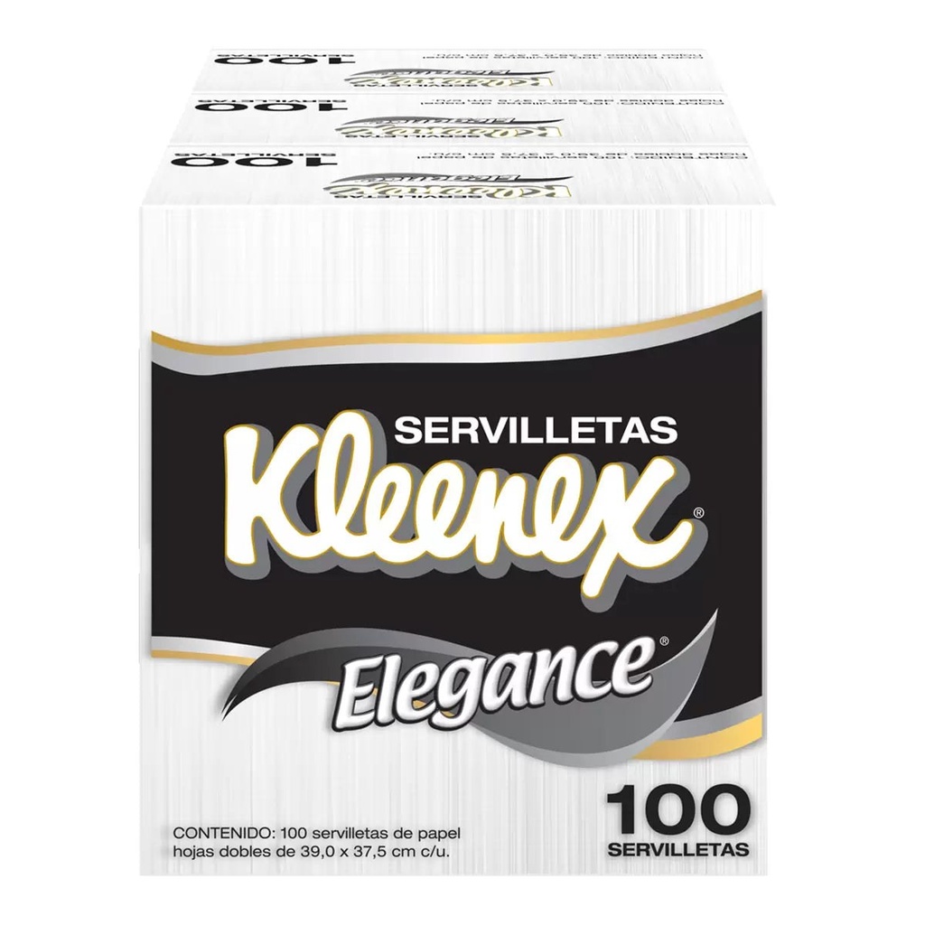 Servilletas Kleenex Elegance — por paquete