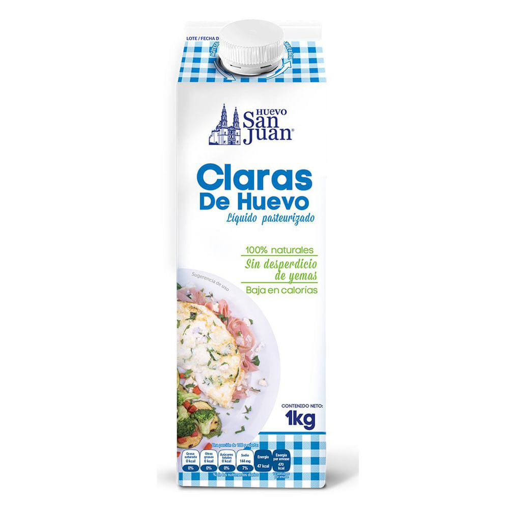 Claras de huevo San Juan 1 kg