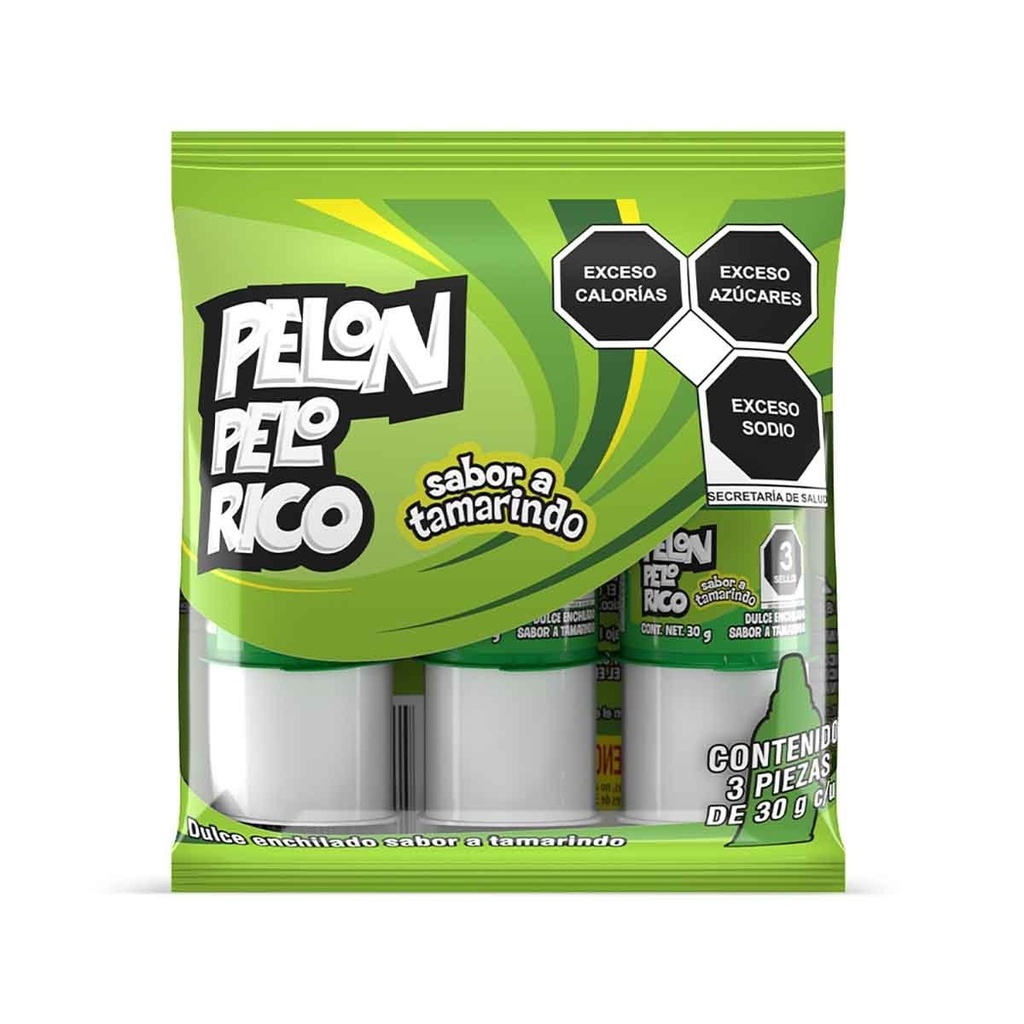 Pelón Pelo Rico Tamarindo — caja de 24 pz