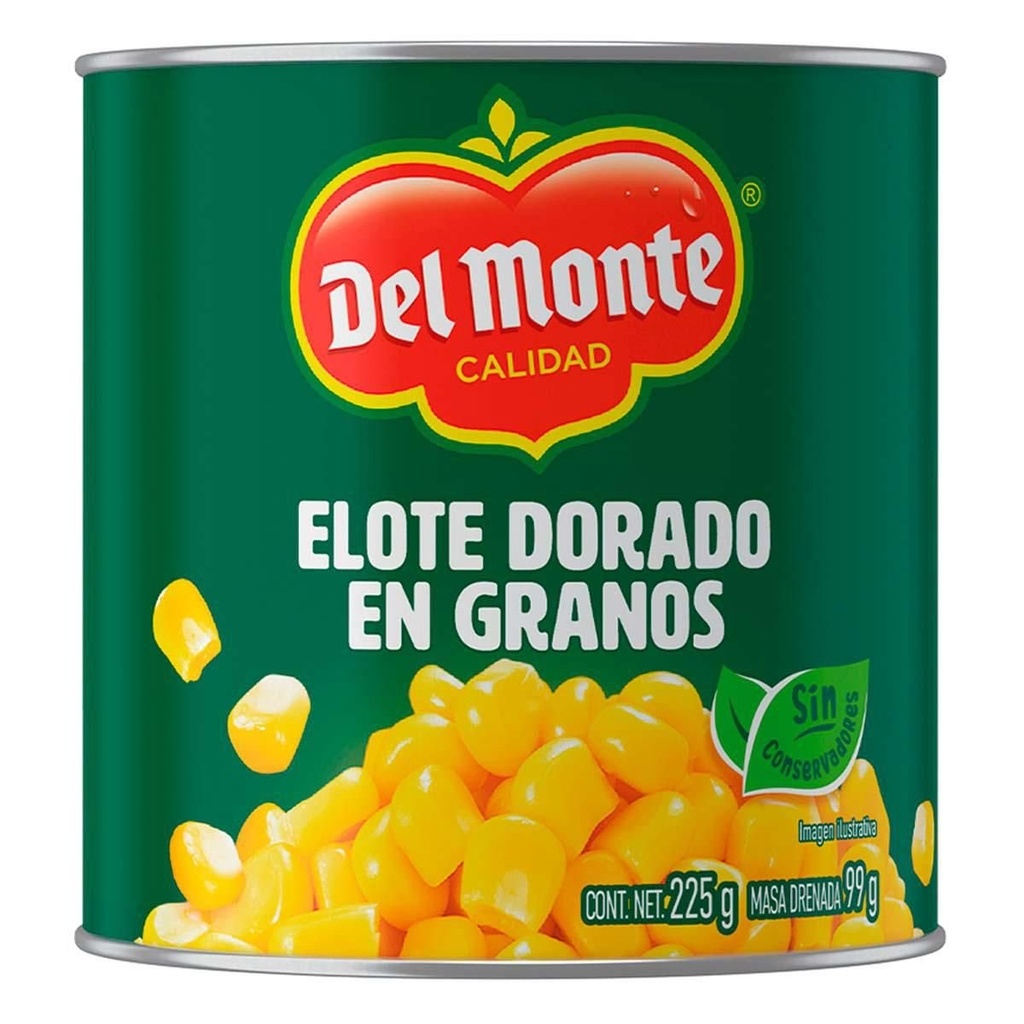 Elote Del Monte — lata de 2.9 kg