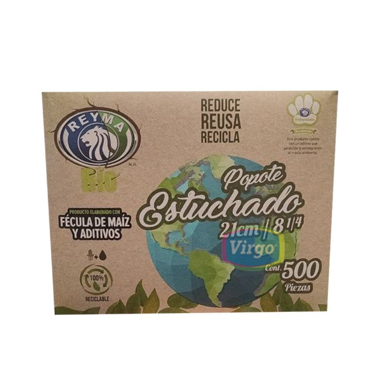 Popote estuchado Reyma — por caja