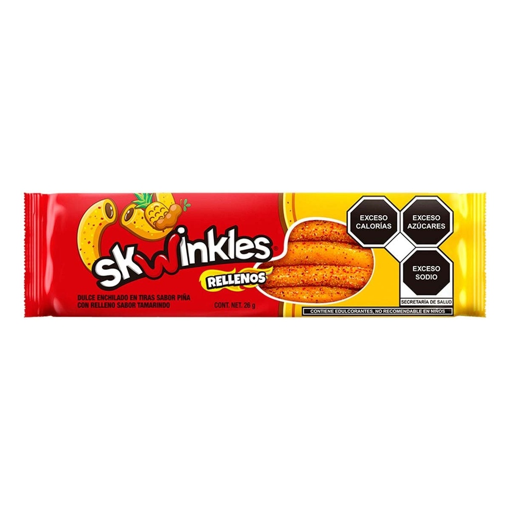 Skwinkles Rellenos — paquete de 24 pz