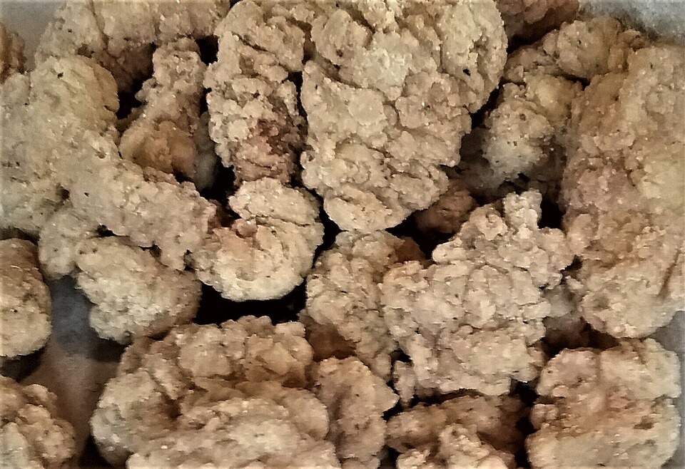 Palomitas de pollo — caja de 12 kg