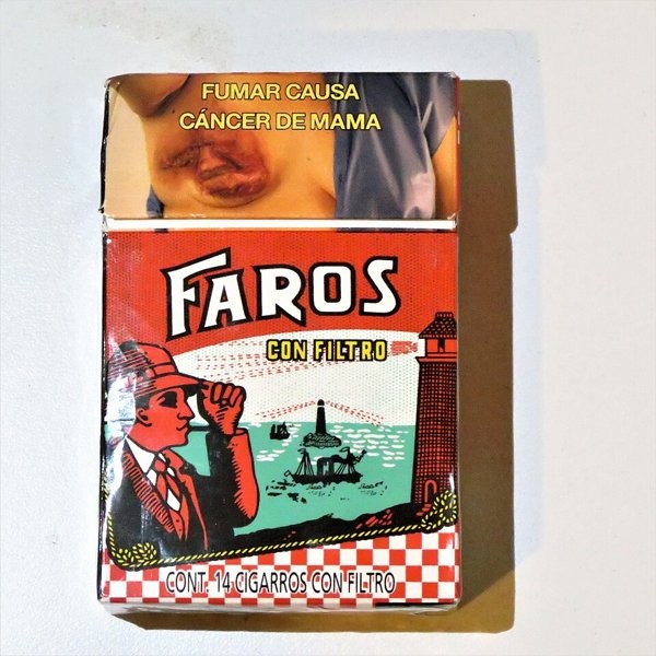 Cigarros Faros — cartón de 10 cajetillas