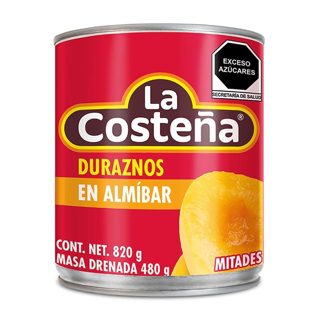 Durazno en Almíbar 820 g — por unidad