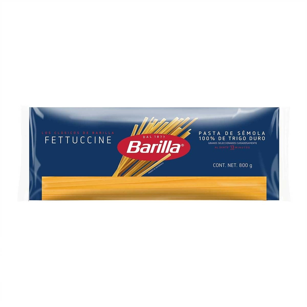 Pasta Fettuccine Barilla 500 g — por unidad