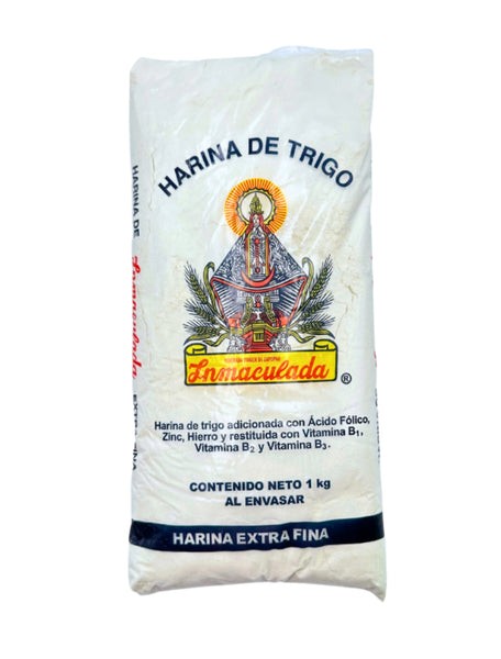 Harina de trigo Inmaculada — costal de 44 kg