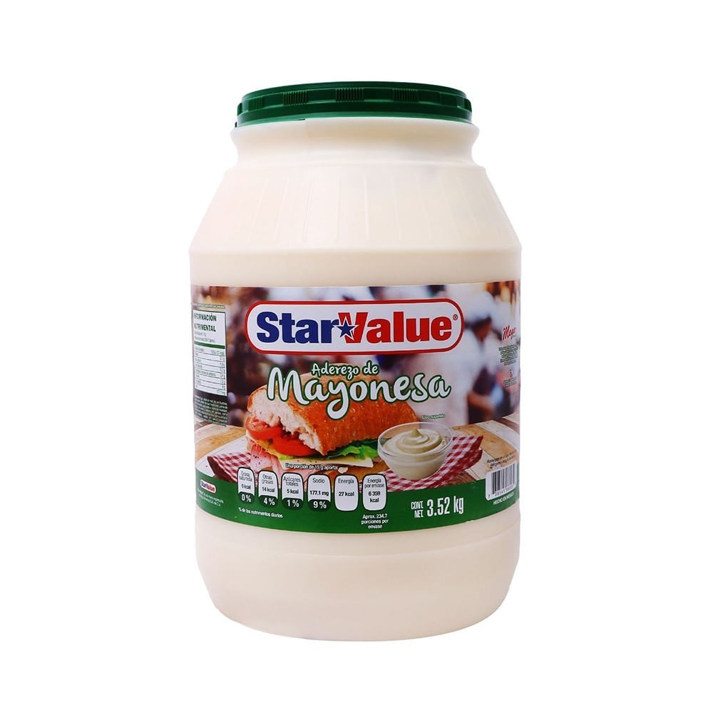 [1712850185632-Li0jX] Aderezo de Mayonesa Star Value — por unidad