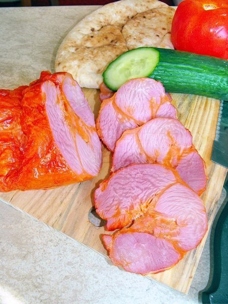Jamón de pavo 500 g — por pieza