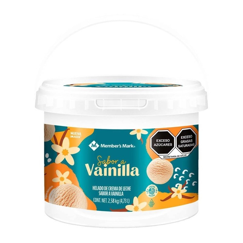 Nieve de vainilla Member's Mark 4.7 L — por unidad