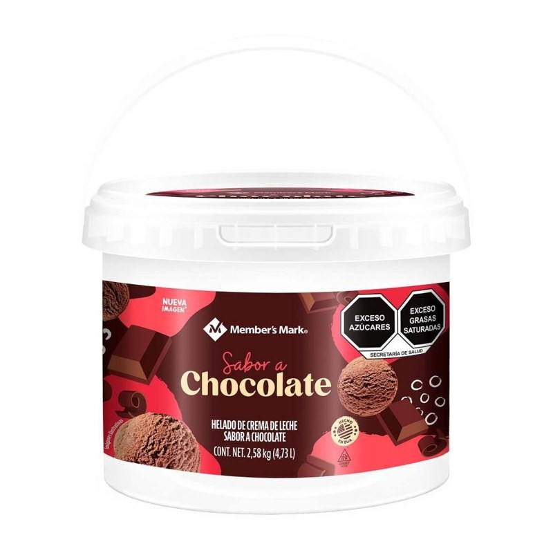 Nieve de chocolate Member's Mark 4.7 L — por unidad