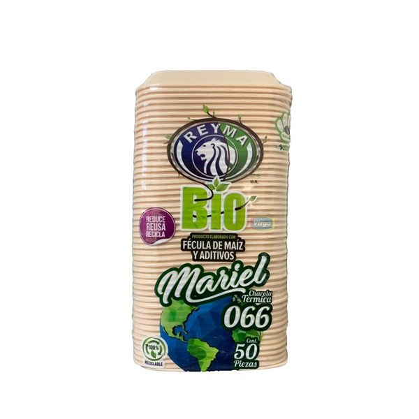 Charola bio 066 — paquete de 500 pz