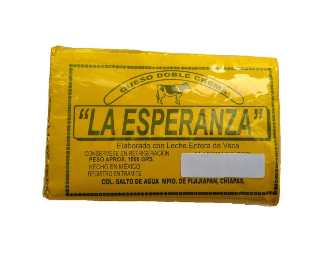 [50131800] Queso crema Esperanza 2k