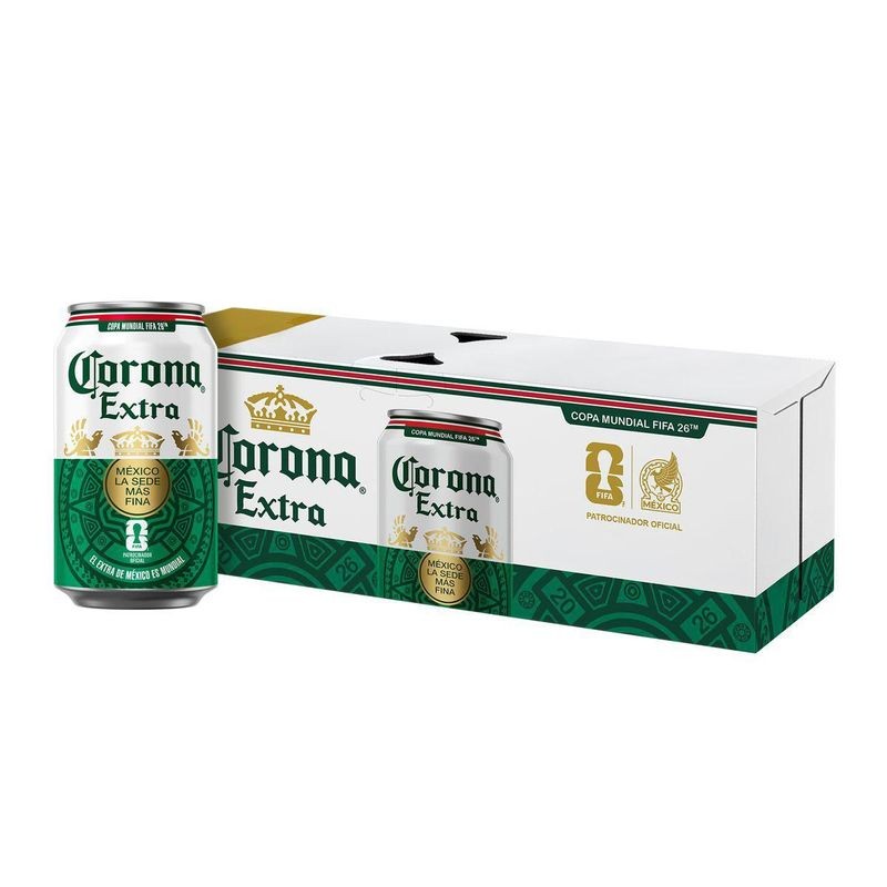 [1689983934739262-Li0j] Corona Extra Lata — Lata, 24 pack