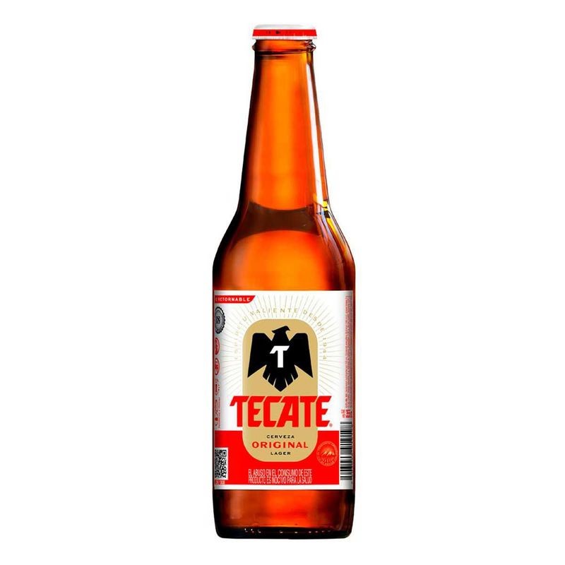 Caguama Tecate — Botella, 12 pack