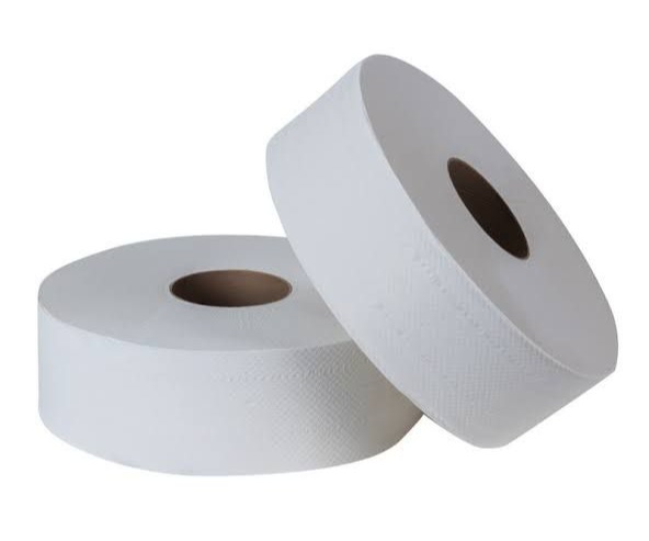 [48] Papel higiénico para bobina 180 metros 12 rollos