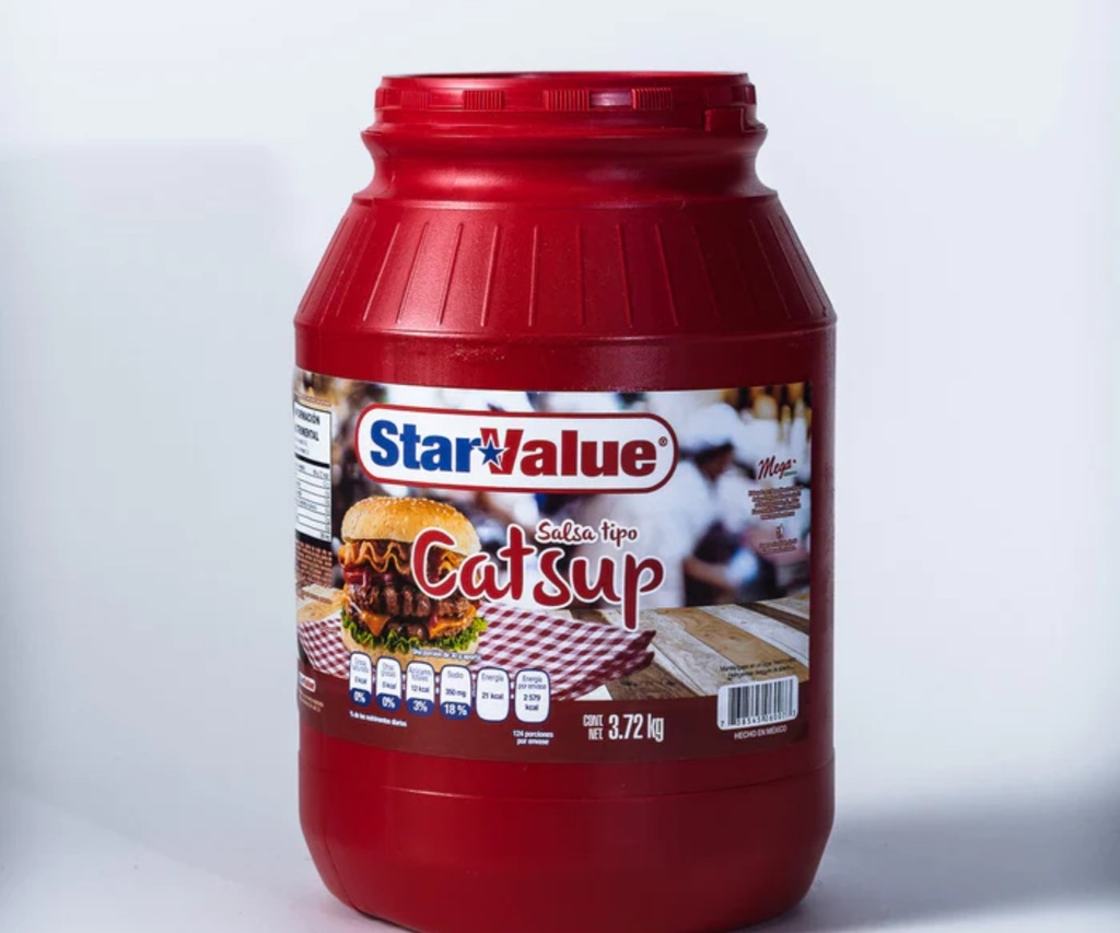 [50171800] Bote catsup star valeu 3.8 kg