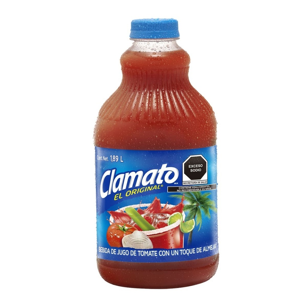 Clamato 1.89 L — Botella, por unidad
