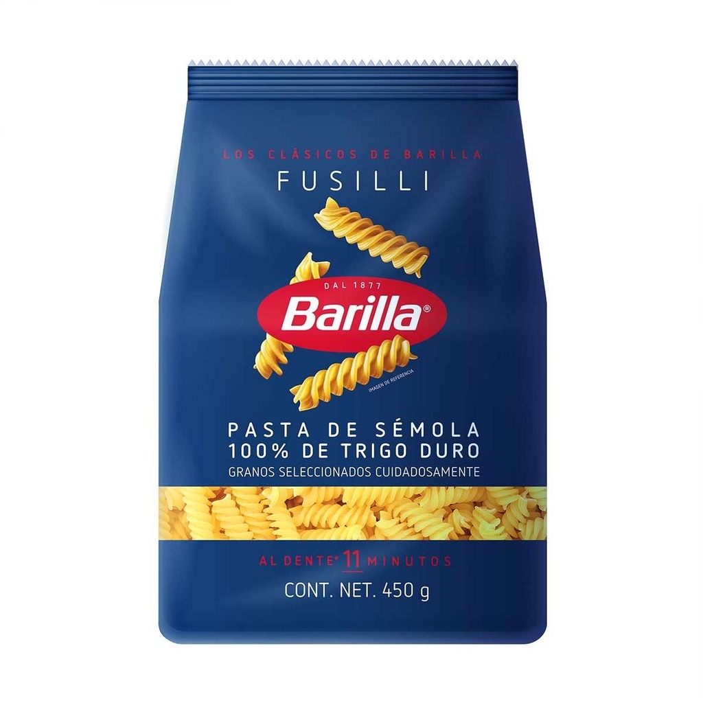 Pasta Fusilli Barilla 500 g — por unidad