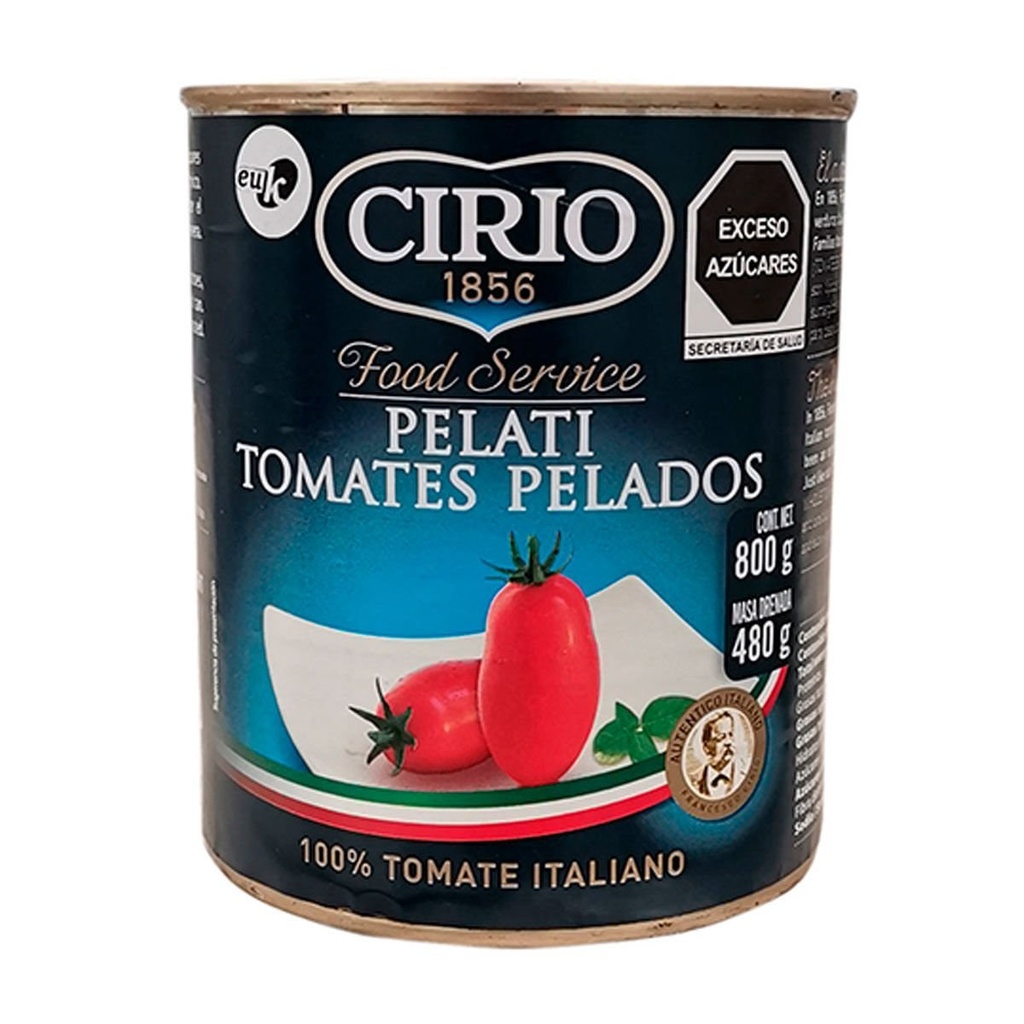 Tomate Pelado — lata de 2.5 L