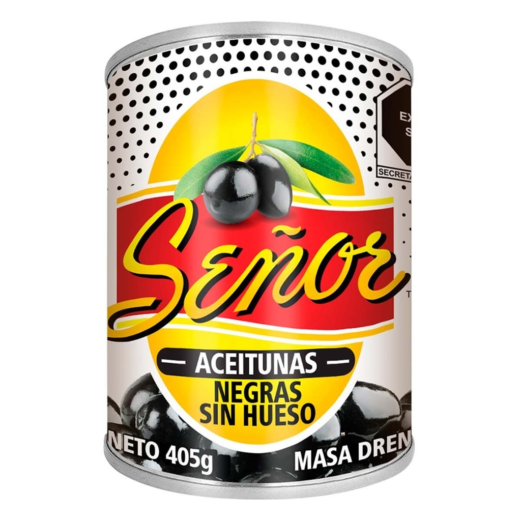 Aceituna Negra Entera 450 g — por unidad